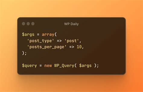 wordpress wp query